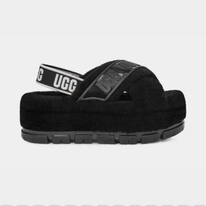 UGG women slipper fuzzita clear
